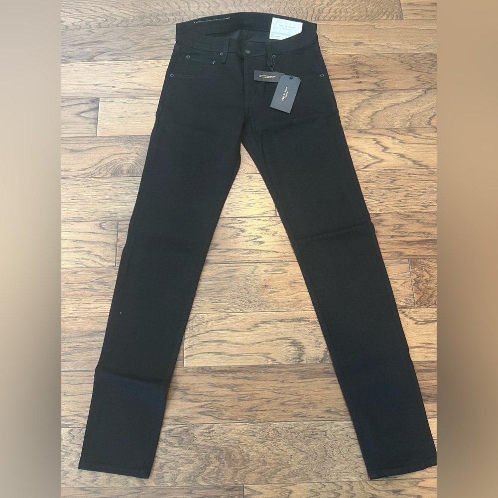 RAG & BONE black Fit 1 skinny jeans NWT size 31